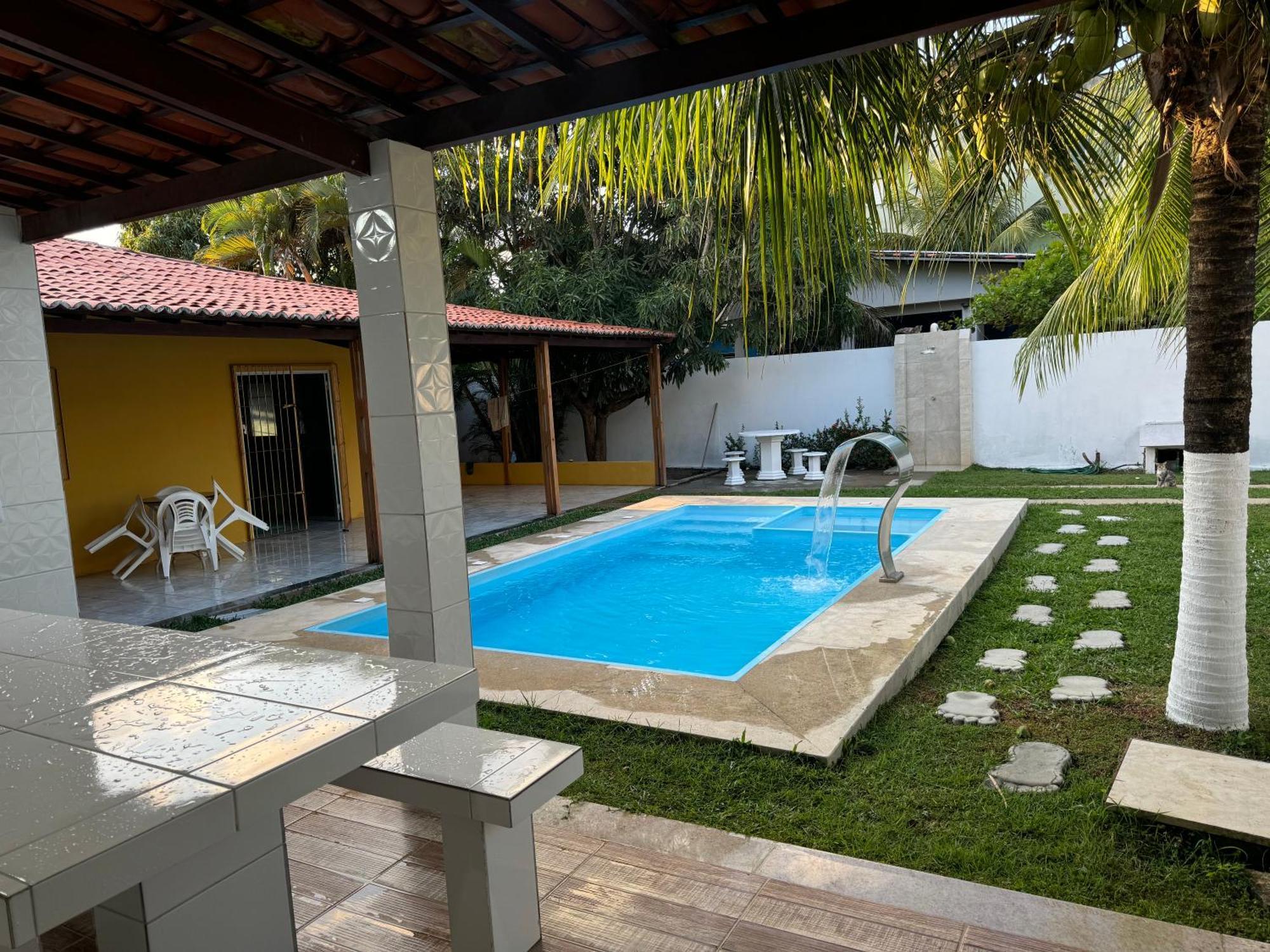 Praia Dos Carneiros Casa Com 4 Quartos Para Ate 20 Pessoas 타만다레 외부 사진
